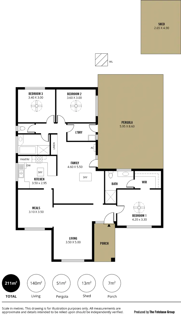 Floorplan of Homely house listing, 17 Napier Avenue, Sellicks Beach SA 5174