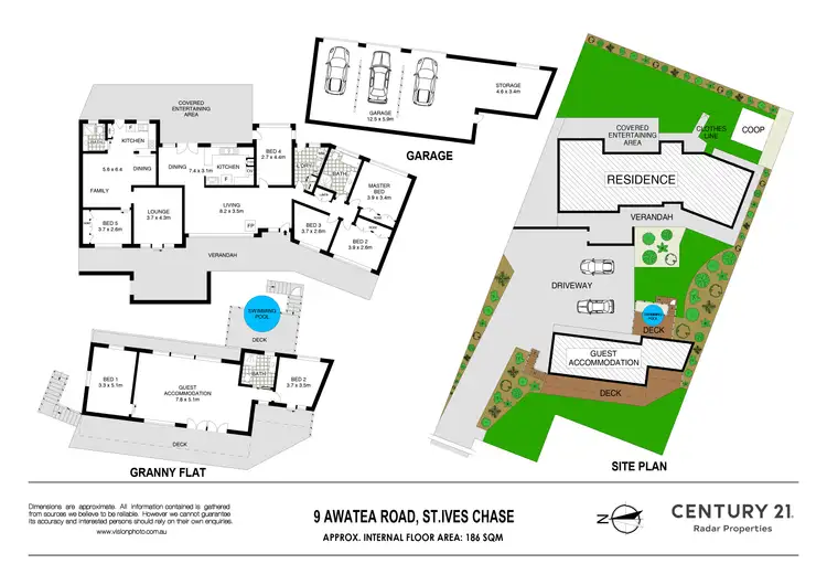 Floorplan of Homely house listing, 9 Awatea Road, St Ives Chase NSW 2075