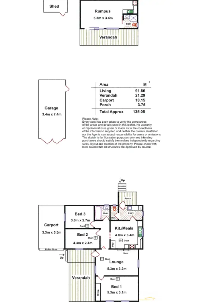 Floorplan of Homely house listing, 24 Cookes Road, Windsor Gardens SA 5087