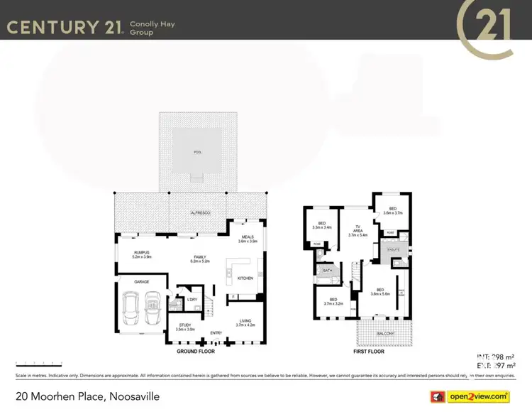 Floorplan of Homely house listing, 20 Moorhen Place, Noosaville QLD 4566