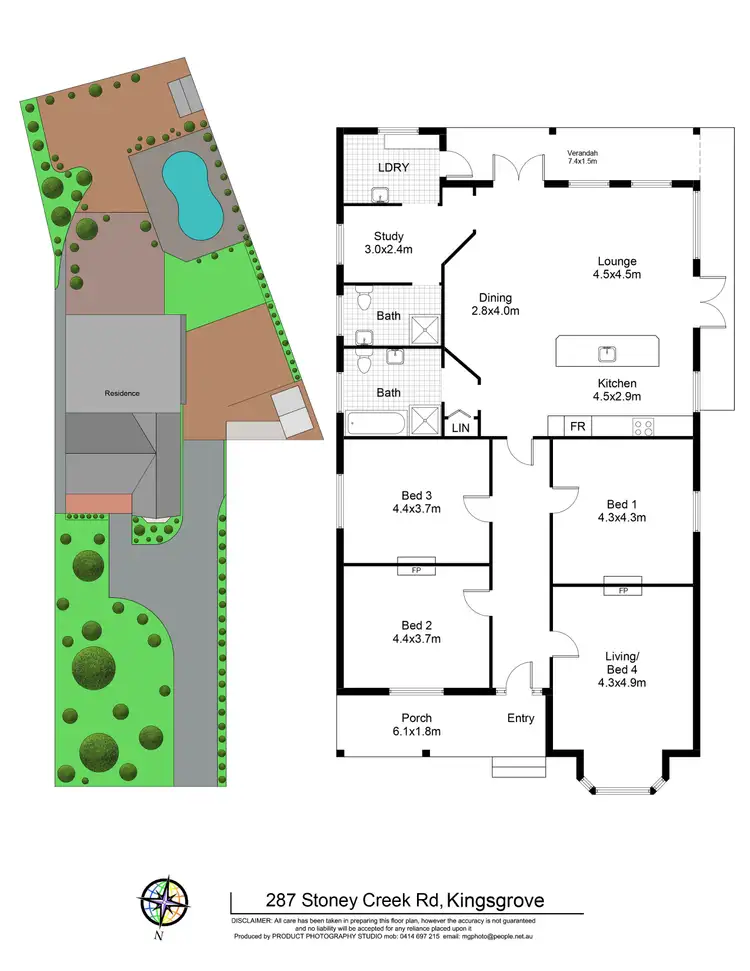 Floorplan of Homely house listing, 287 Stoney Creek Road, Kingsgrove NSW 2208