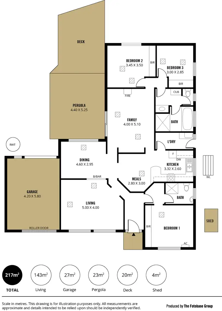 Floorplan of Homely house listing, 12 Lyons Circuit, Trott Park SA 5158