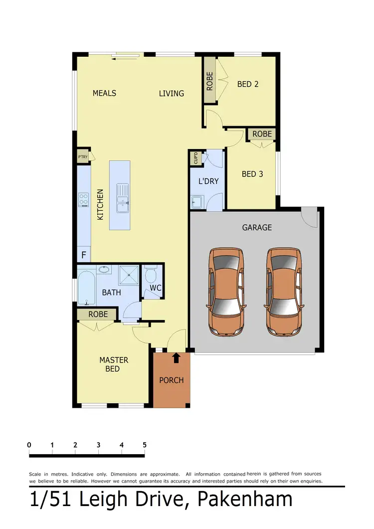 Floorplan of Homely house listing, 1/51 Leigh Drive, Pakenham VIC 3810
