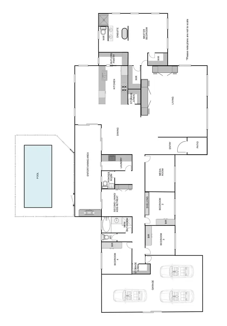 Floorplan of Homely house listing, 44 Granzien Road, Araluen QLD 4570