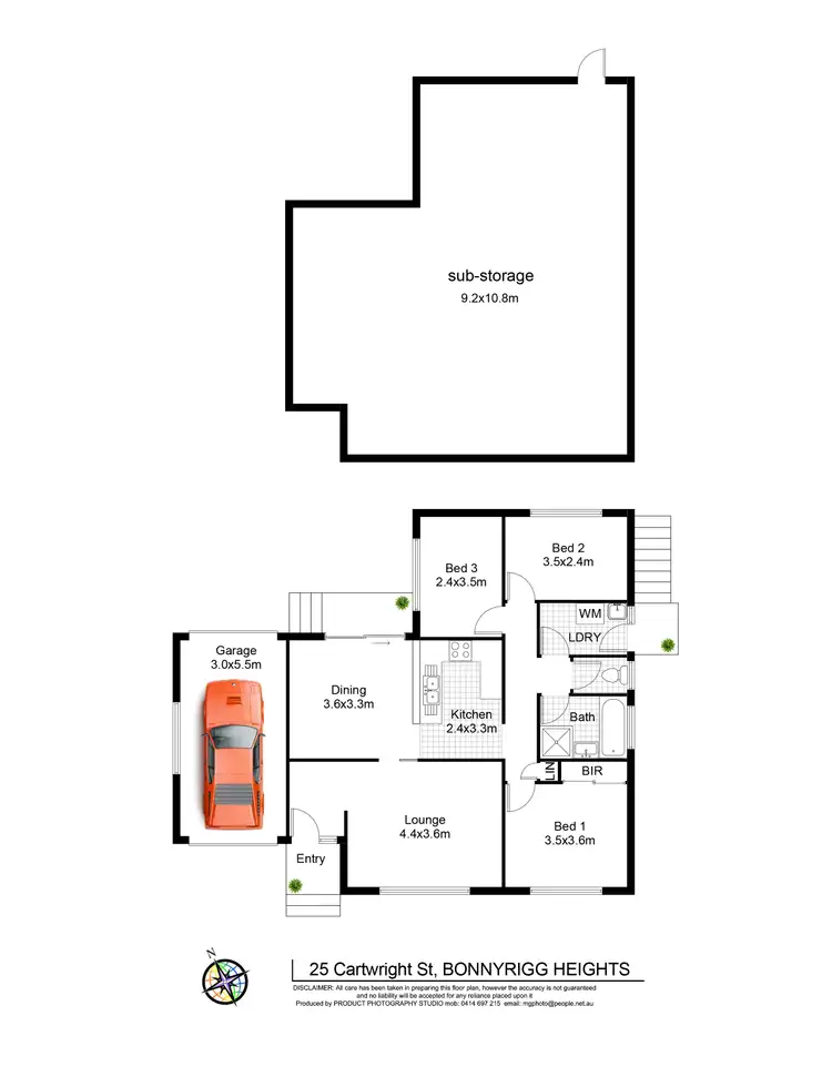 Floorplan of Homely house listing, 25 Cartwright Street, Bonnyrigg Heights NSW 2177