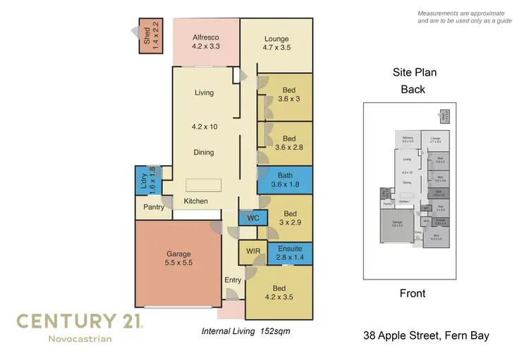 Floorplan of Homely house listing, 38 Apple Street, Fern Bay NSW 2295