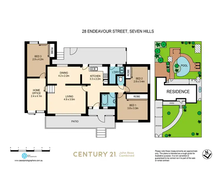 Floorplan of Homely house listing, 28 Endeavour Street, Seven Hills NSW 2147