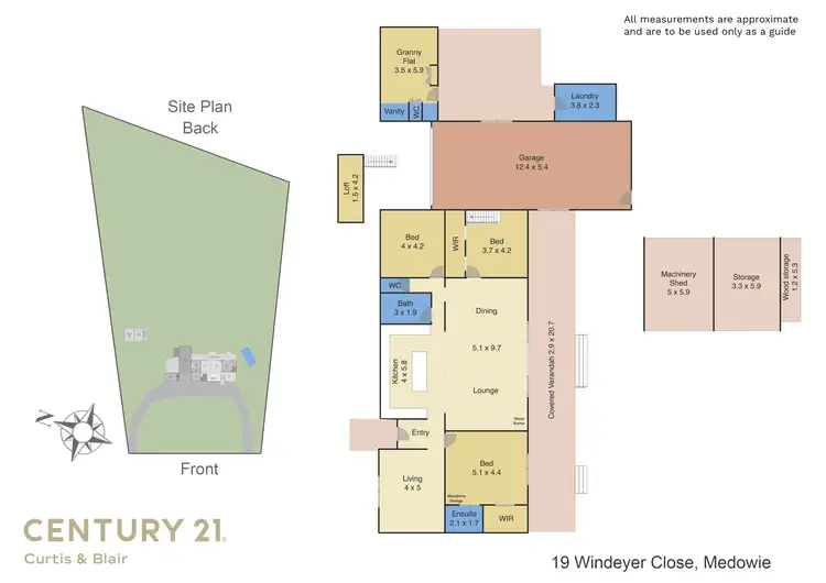 Floorplan of Homely house listing, 19 Windeyer Close, Medowie NSW 2318
