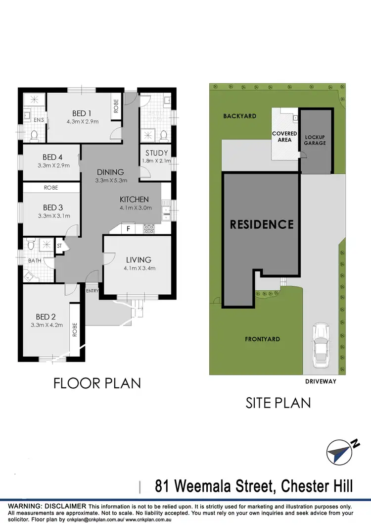 Floorplan of Homely house listing, 81 Weemala St, Chester Hill NSW 2162