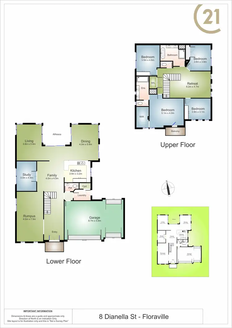 Floorplan of Homely house listing, 8 Dianella Street, Floraville NSW 2280