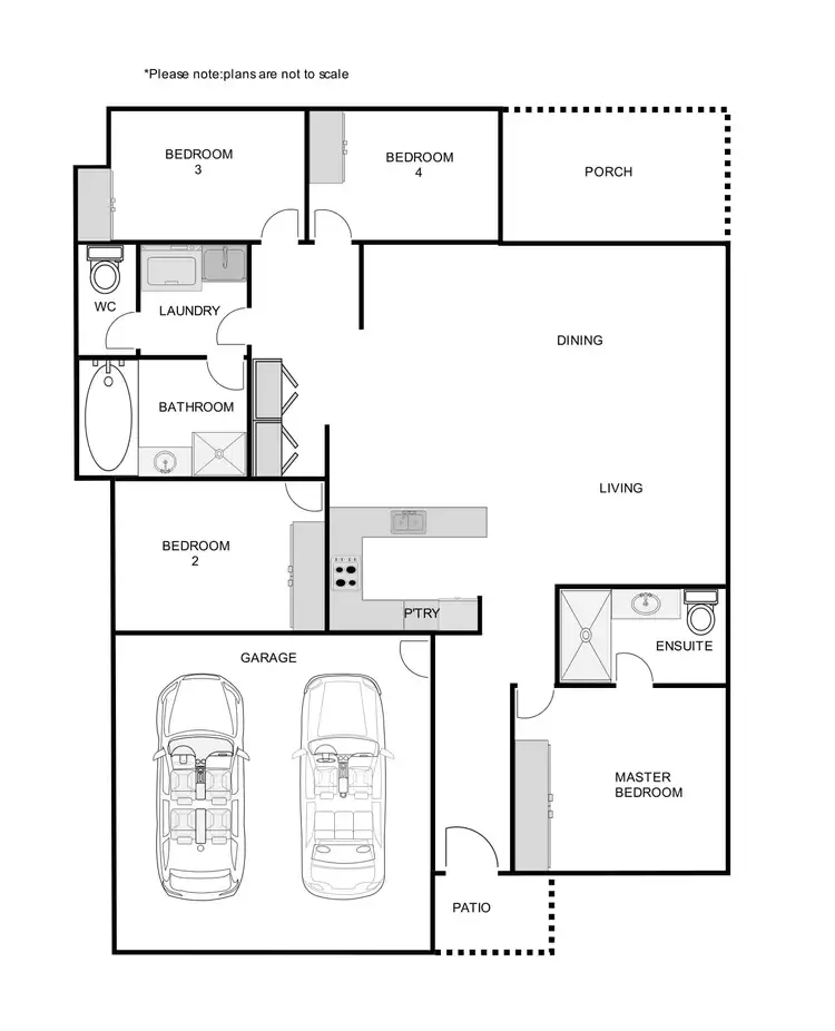 Floorplan of Homely house listing, 5 Grammar Close, Gympie QLD 4570