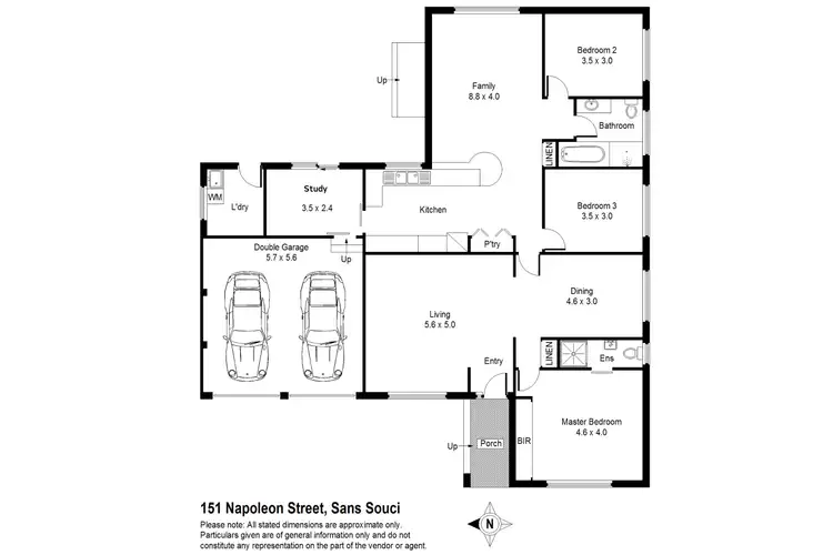 Floorplan of Homely house listing, 151 Napoleon Street, Sans Souci NSW 2219