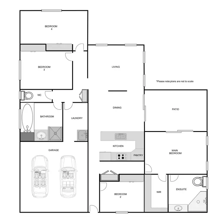 Floorplan of Homely house listing, 12 Ashgrove Way, Gympie QLD 4570