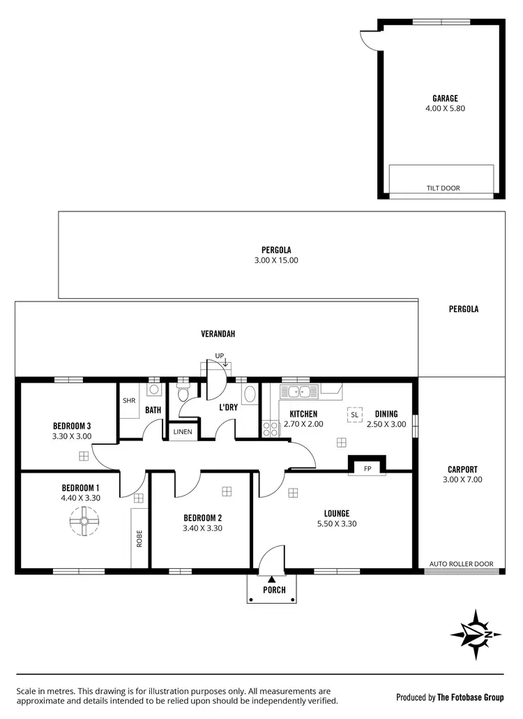 Floorplan of Homely house listing, 12 Poulshot Cr, Elizabeth Vale SA 5112