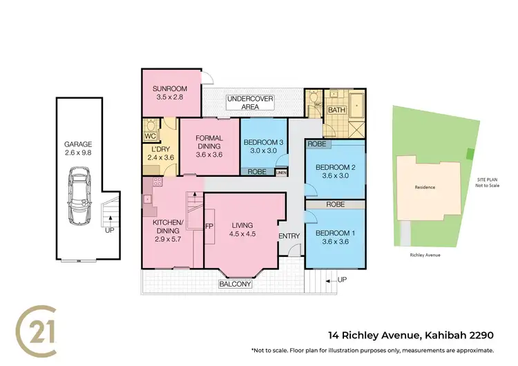 Floorplan of Homely house listing, 14 Richley Avenue, Kahibah NSW 2290