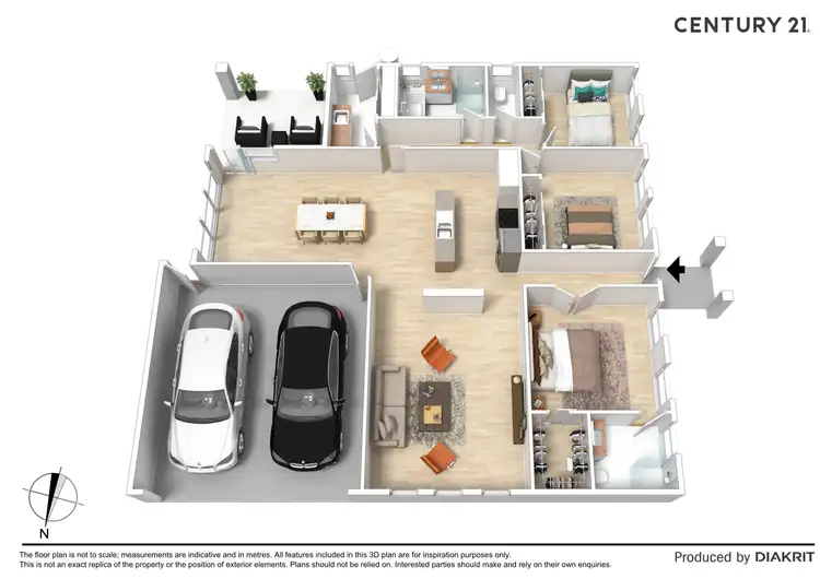 Floorplan of Homely house listing, 1/2 Paroo Street, Echuca VIC 3564