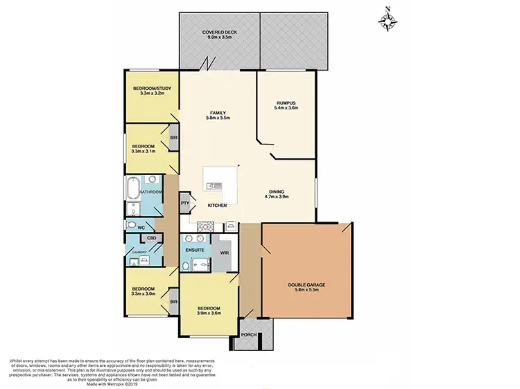 Floorplan of Homely house listing, 30 Locky Grove, Lyndhurst VIC 3975