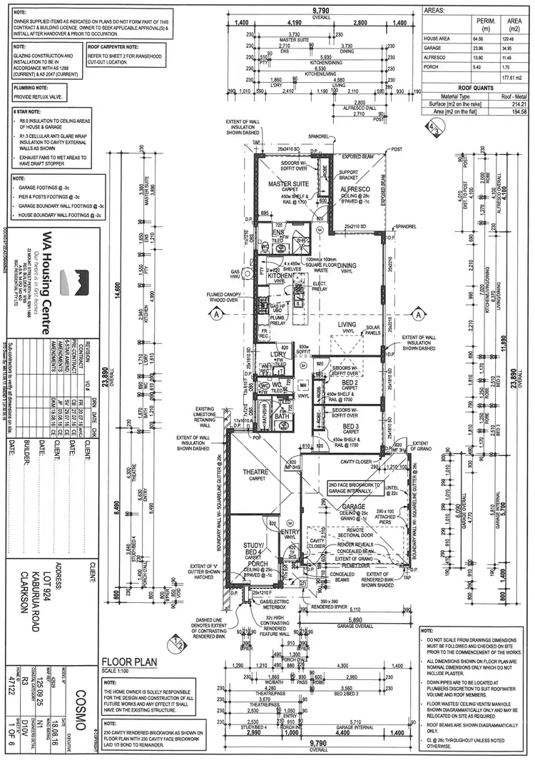 Floorplan of Homely house listing, 18 Kaburua Road, Clarkson WA 6030