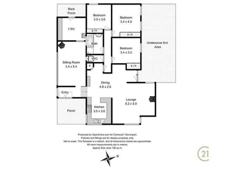 Floorplan of Homely house listing, 14 Greenway Avenue, Devonport TAS 7310