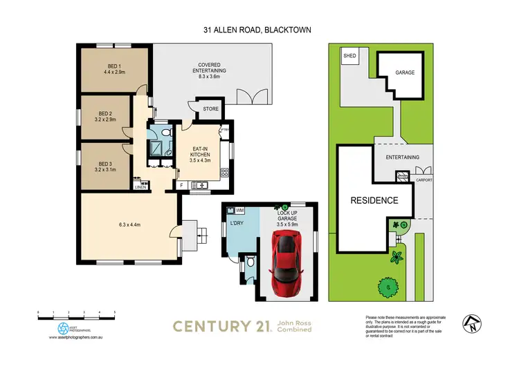 Floorplan of Homely house listing, 31 Allen Road, Blacktown NSW 2148