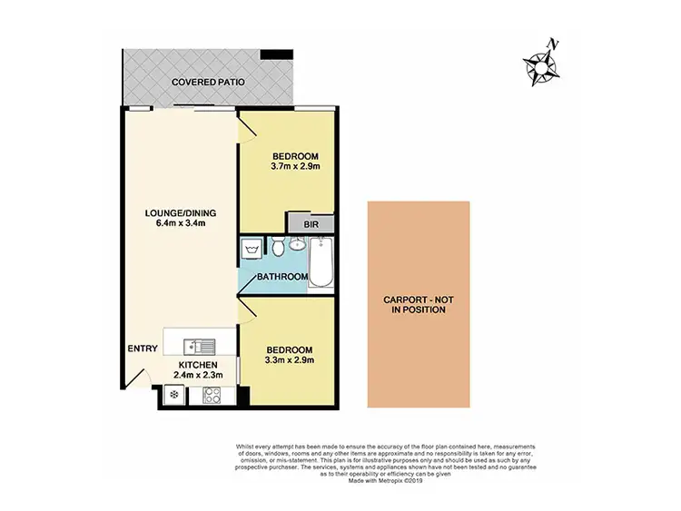 Floorplan of Homely apartment listing, 6/1 Greenfield Drive, Clayton VIC 3168