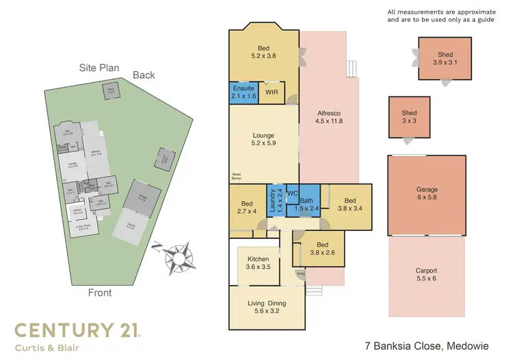 Floorplan of Homely house listing, 7 Banksia Close, Medowie NSW 2318