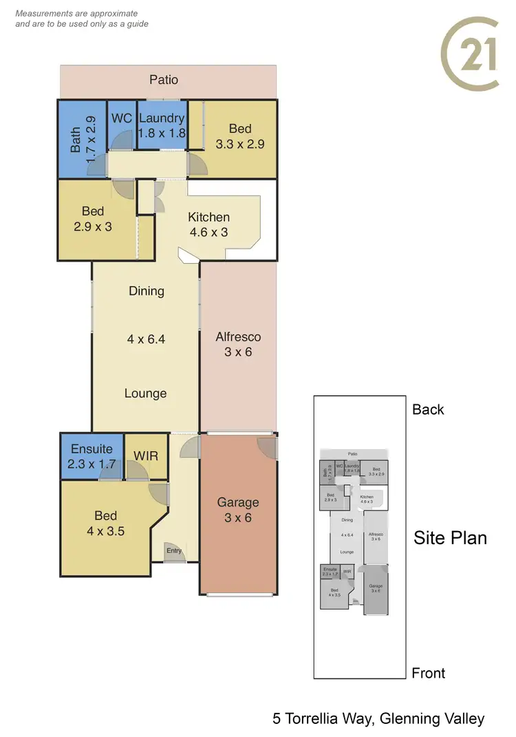 Floorplan of Homely house listing, 5 Torrellia Way, Glenning Valley NSW 2261