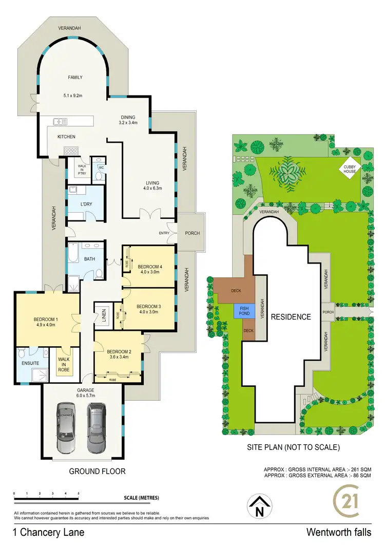Floorplan of Homely house listing, 1 Chancery lane, Wentworth Falls NSW 2782