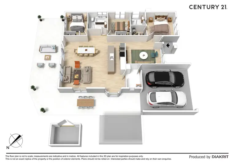Floorplan of Homely house listing, 8 Lomond Court, Moama NSW 2731