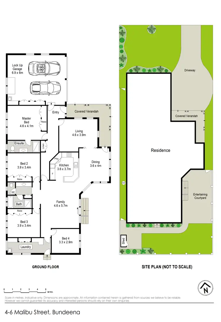 Floorplan of Homely house listing, 4-6 MALIBU STREET, Bundeena NSW 2230