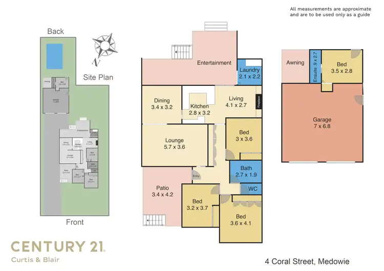 Floorplan of Homely house listing, 4 Coral Street, Medowie NSW 2318