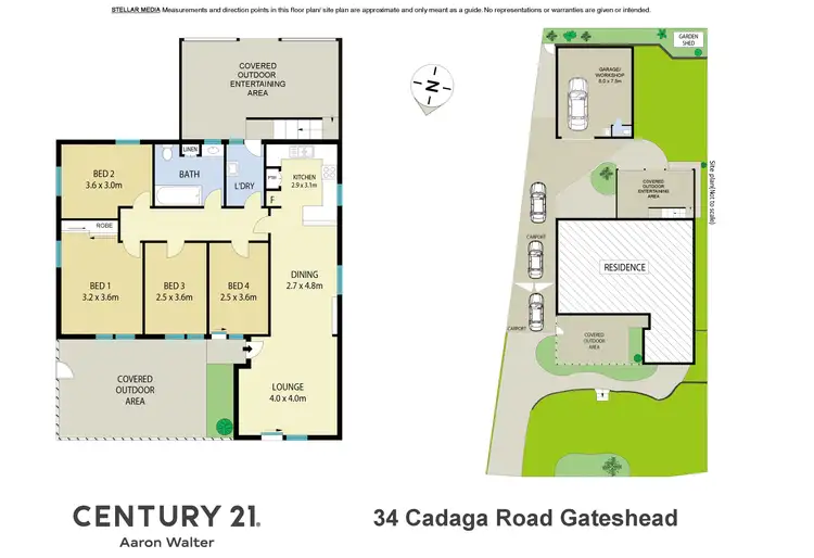 Floorplan of Homely house listing, 34 Cadaga Road, Gateshead NSW 2290