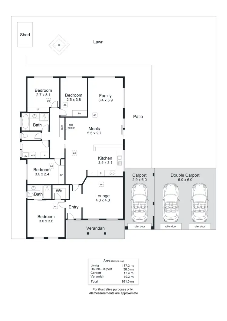 Floorplan of Homely house listing, 67 Erebus Circuit, Morphett Vale SA 5162