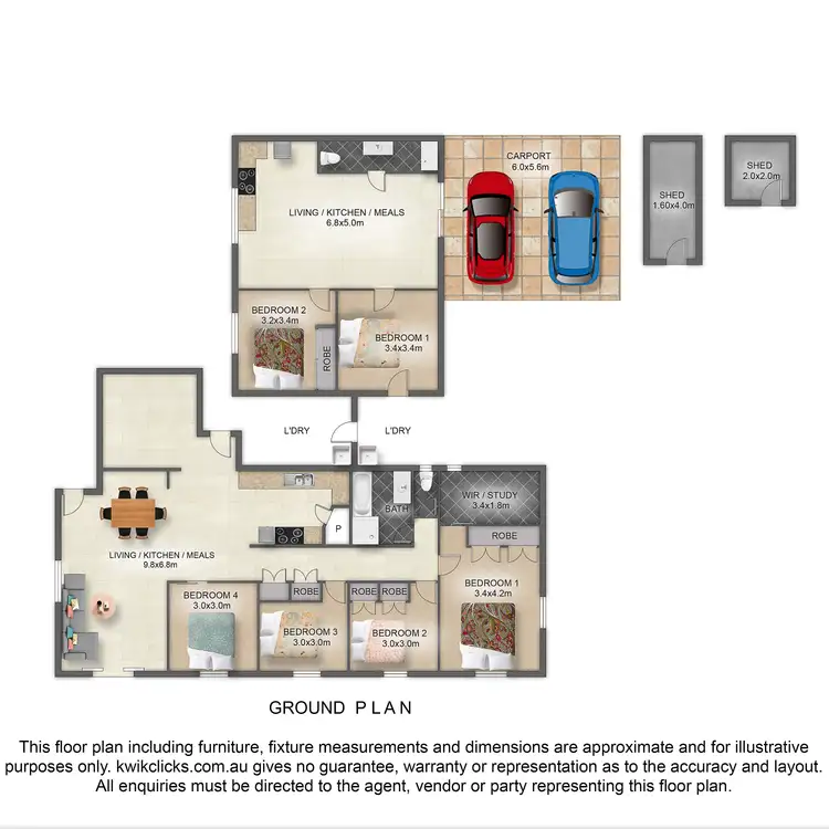 Floorplan of Homely house listing, 39 Saratoga Street, Browns Plains QLD 4118