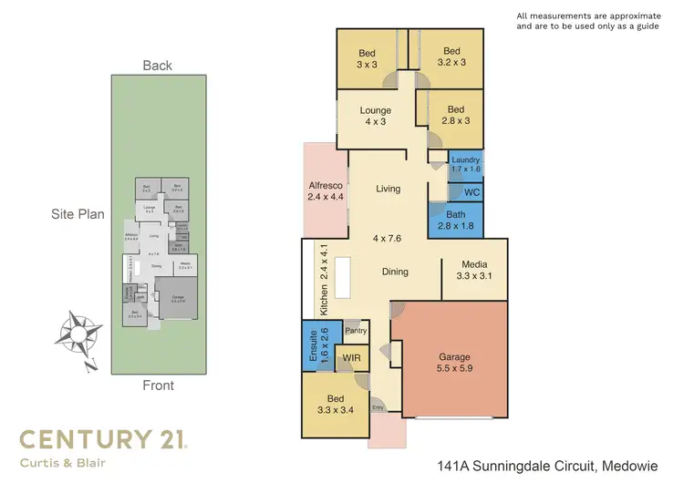 Floorplan of Homely house listing, 141a Sunningdale Circuit, Medowie NSW 2318