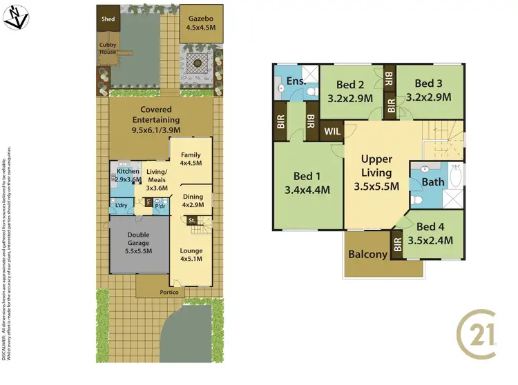 Floorplan of Homely house listing, 17 Laurina Way, Glenwood NSW 2768