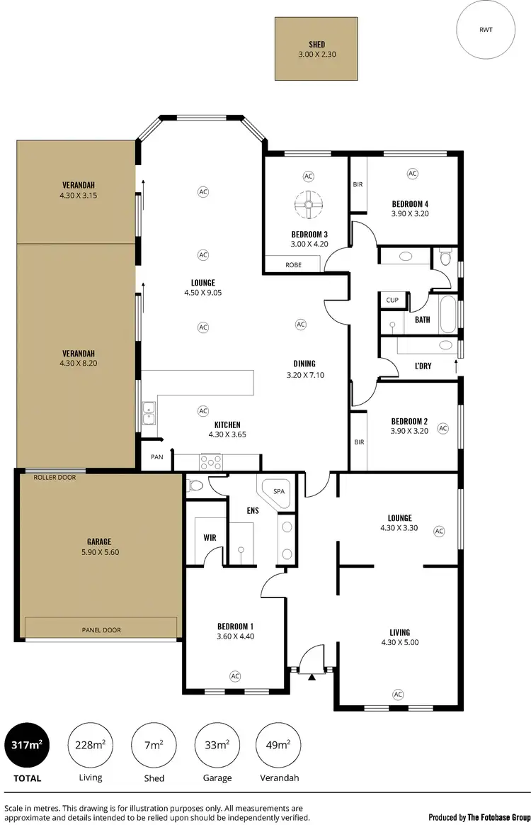 Floorplan of Homely house listing, 14 Paula Court, Mclaren Flat SA 5171