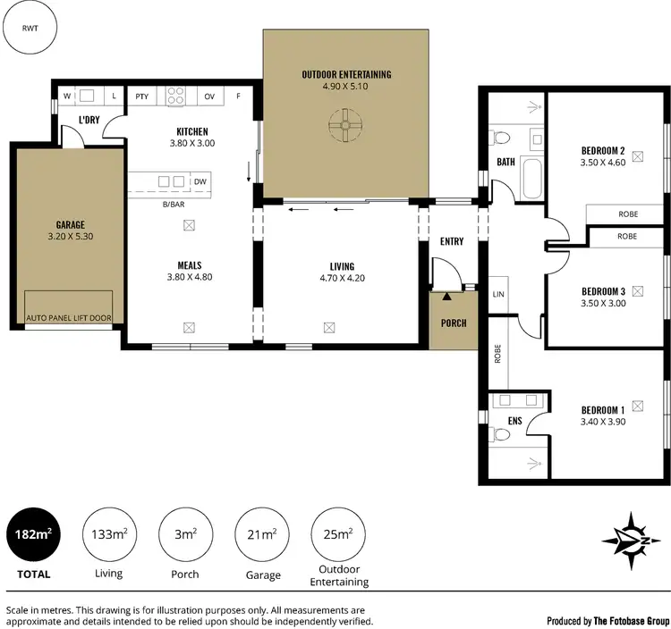 Floorplan of Homely house listing, 26 Elgin Avenue, Warradale SA 5046