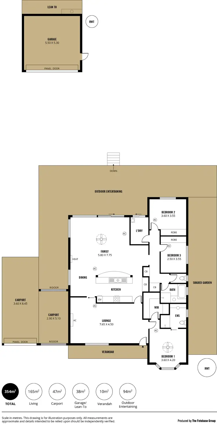 Floorplan of Homely house listing, 24 Gateacre Brow, Onkaparinga Hills SA 5163
