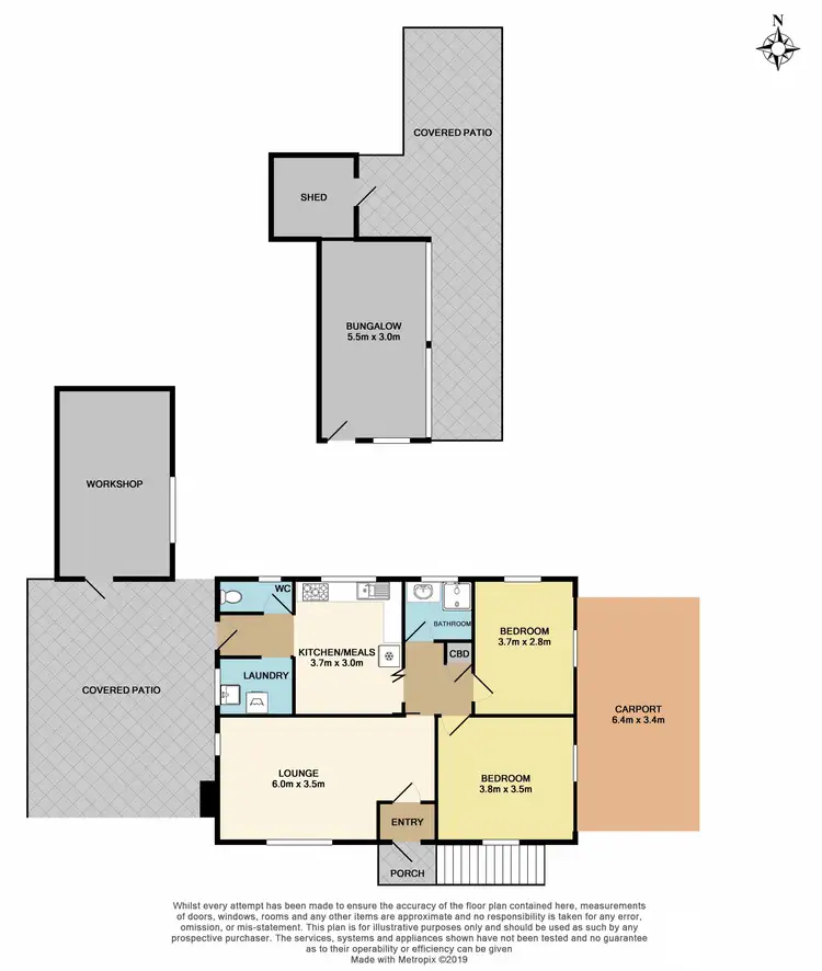 Floorplan of Homely house listing, 8 Laurel Avenue, Doveton VIC 3177
