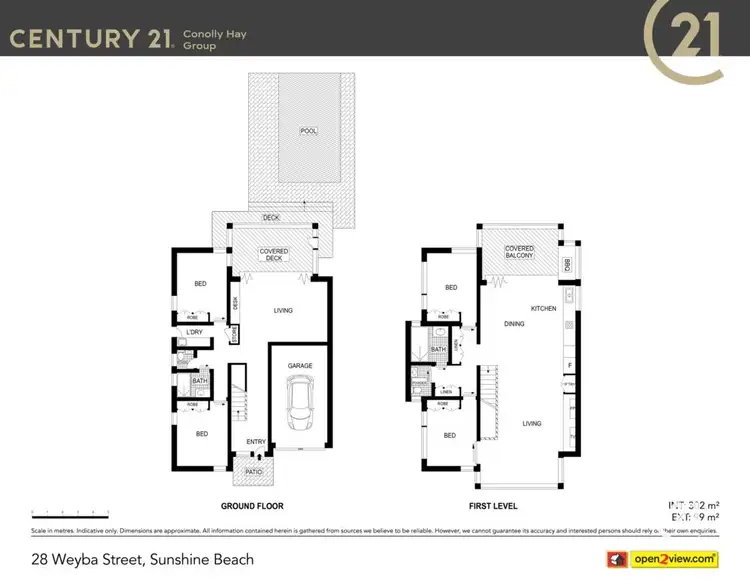 Floorplan of Homely house listing, 28 Weyba Street, Sunshine Beach QLD 4567