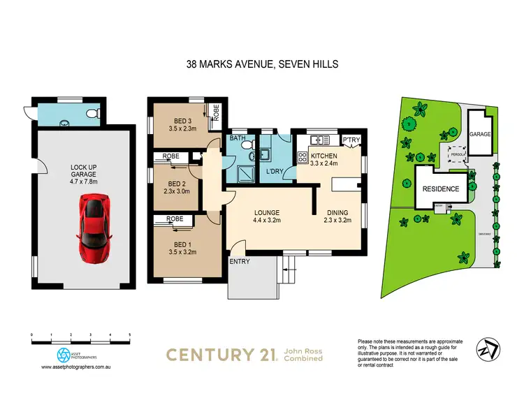 Floorplan of Homely house listing, 38 Marks Avenue, Seven Hills NSW 2147
