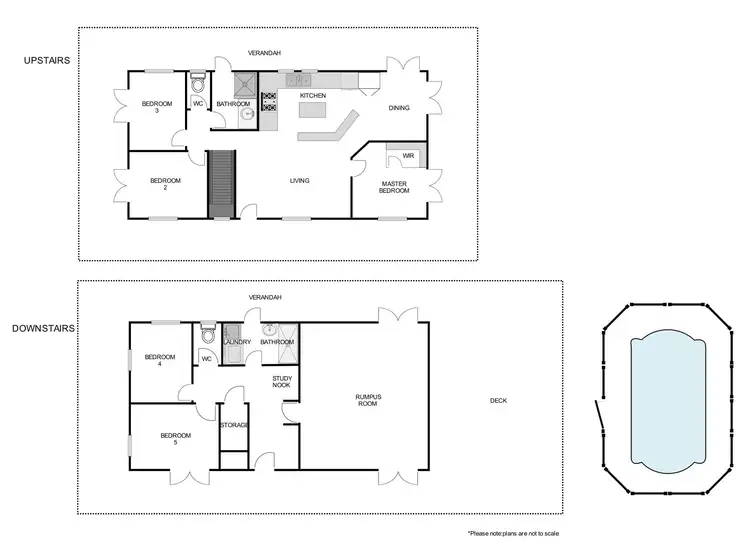 Floorplan of Homely rural property listing, 50 McNeil Road, Cedar Pocket QLD 4570