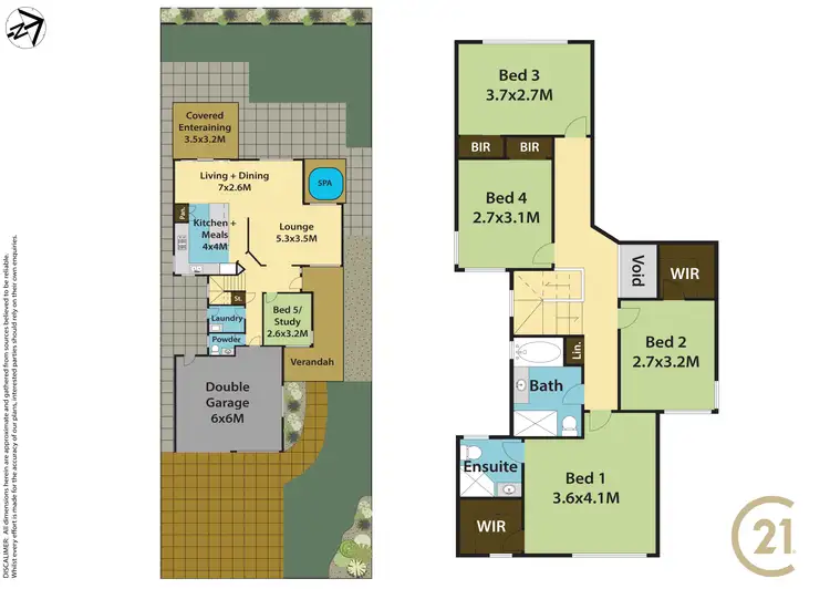 Floorplan of Homely house listing, 18 Tallow Place, Glenwood NSW 2768