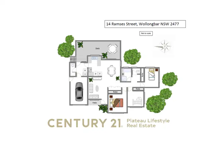 Floorplan of Homely house listing, 14 Ramses Street, Wollongbar NSW 2477