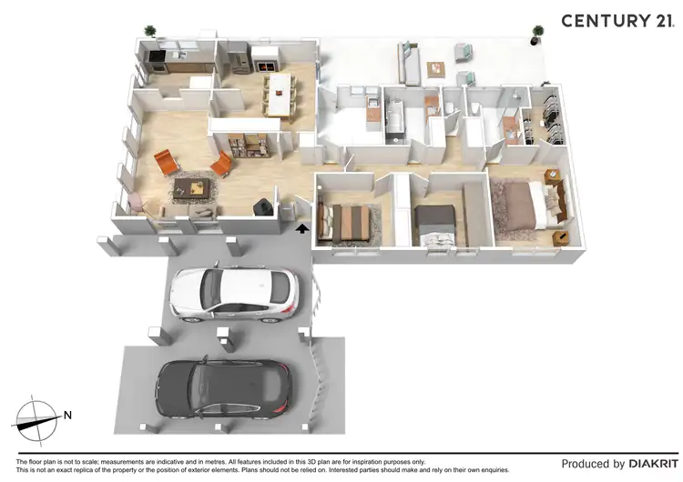 Floorplan of Homely house listing, 20 Hillview Avenue, Moama NSW 2731