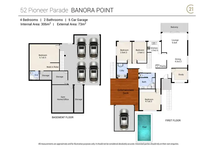 Floorplan of Homely house listing, 52 Pioneer Parade, Banora Point NSW 2486
