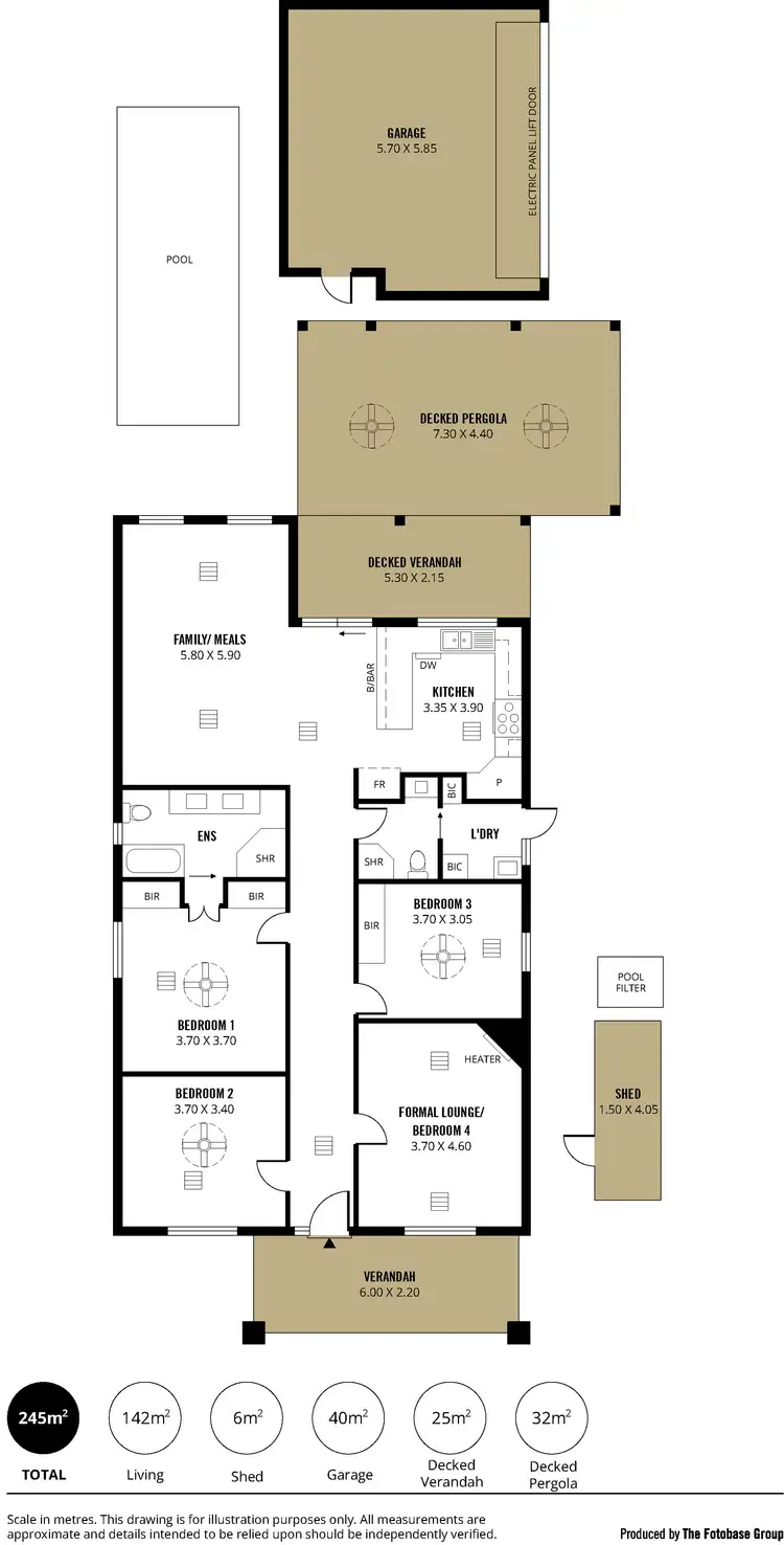 Floorplan of Homely house listing, 14 Main Avenue, Frewville SA 5063