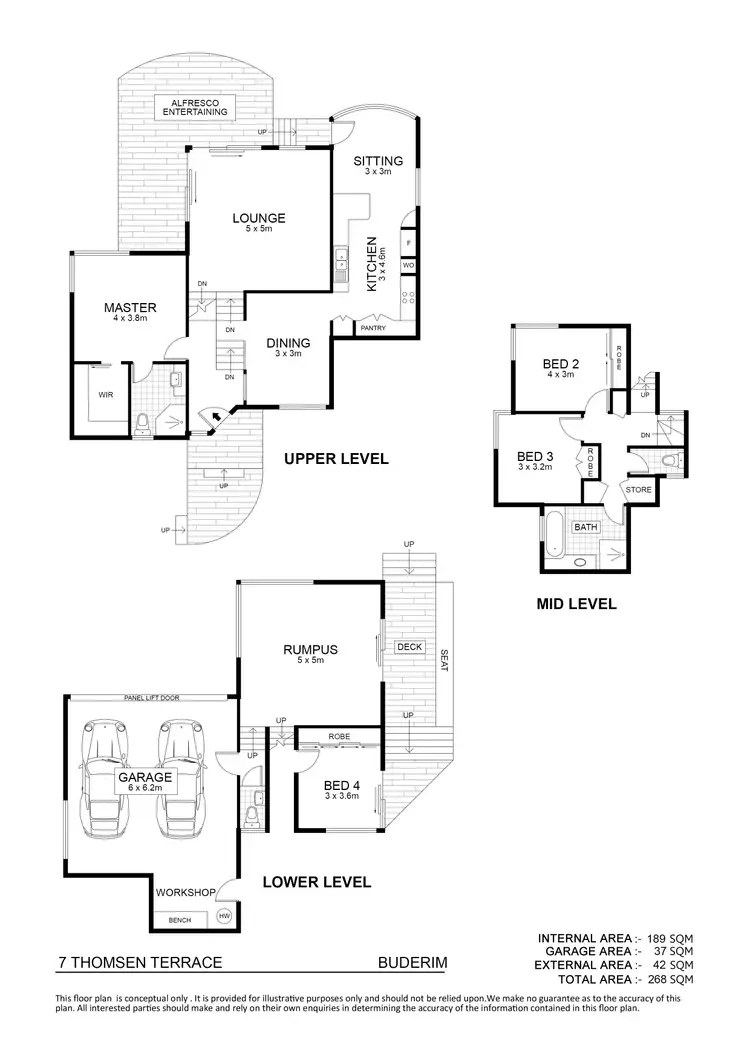 Floorplan of Homely house listing, 7 Thomsen Terrace, Buderim QLD 4556