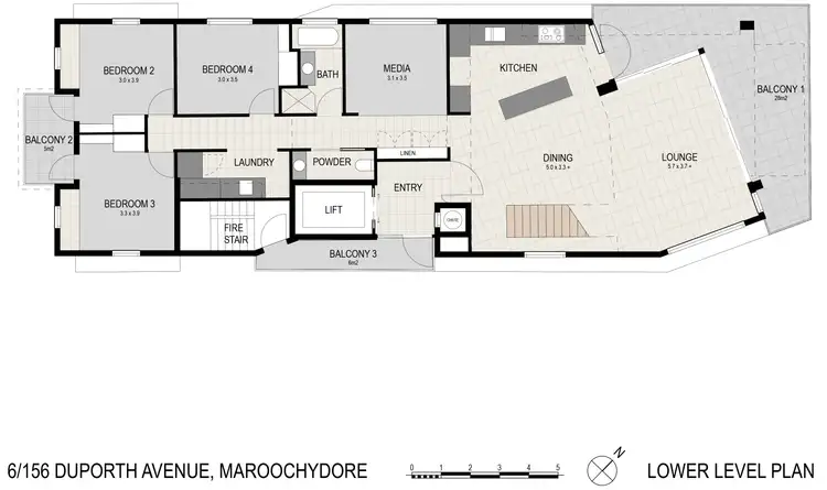 Floorplan of Homely unit listing, 6/156 Duporth Avenue, Maroochydore QLD 4558